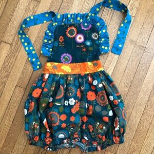 Jelly the Pug fall bubble romper size 18 months